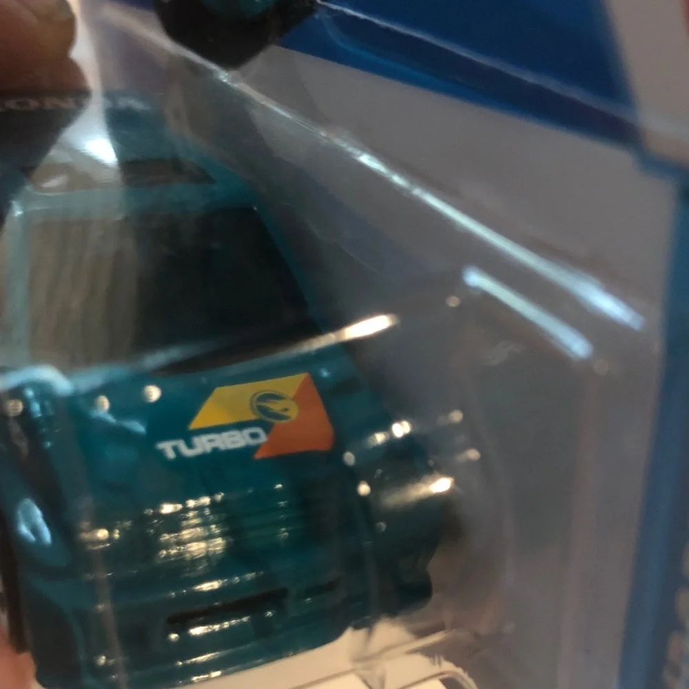 '85 Honda City Turbo II Toy Car - Blue
